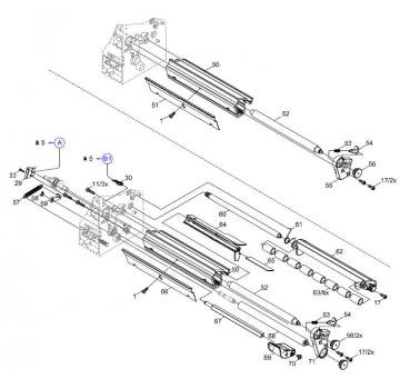 CAB Druckwalze DR6