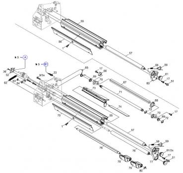 CAB Druckwalze DR8