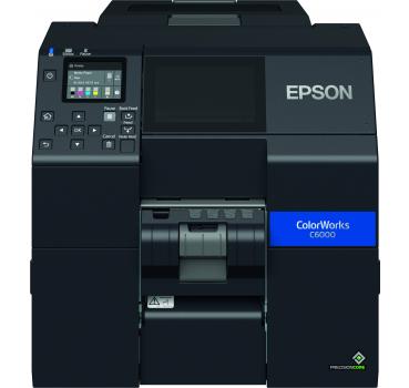 EPSON C6000 Farbetikettendrucker mit Peeler