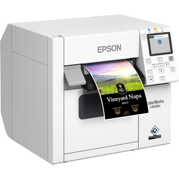EPSON C4000 Farbetikettendrucker schwarz matt