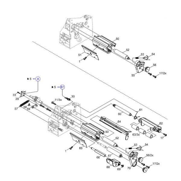 CAB Umlenkwalze RR2