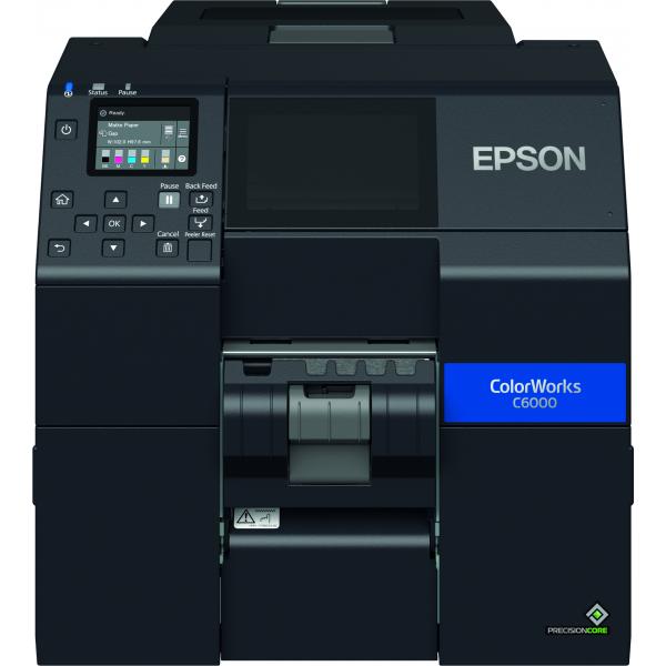 EPSON C6000 Farbetikettendrucker mit Peeler
