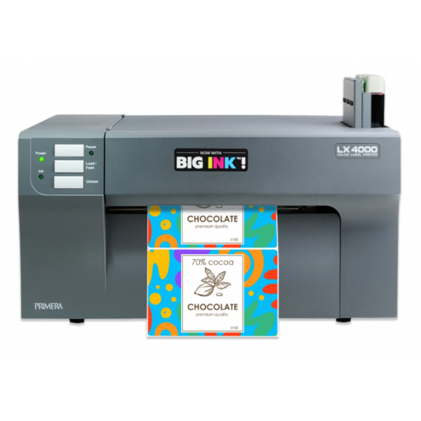 Primera LX4000e Farbetikettendrucker mit Dye Tinte und Cutter