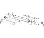 Hebel für Druckkopf (Links) TTP-2410M-268M-384M & ME240